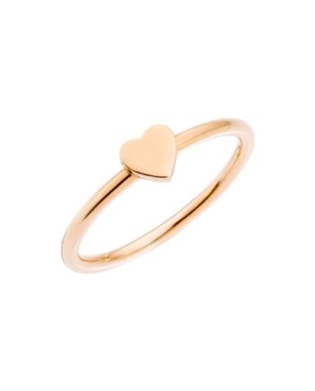 anello cuore oro rosa dodo